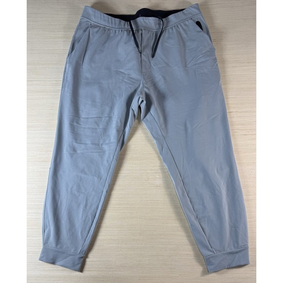 Public Rec All Day Every Day Sweat Pant 38x30 Jogger Nylon Stretch Waist Gray - Picture 1 of 7
